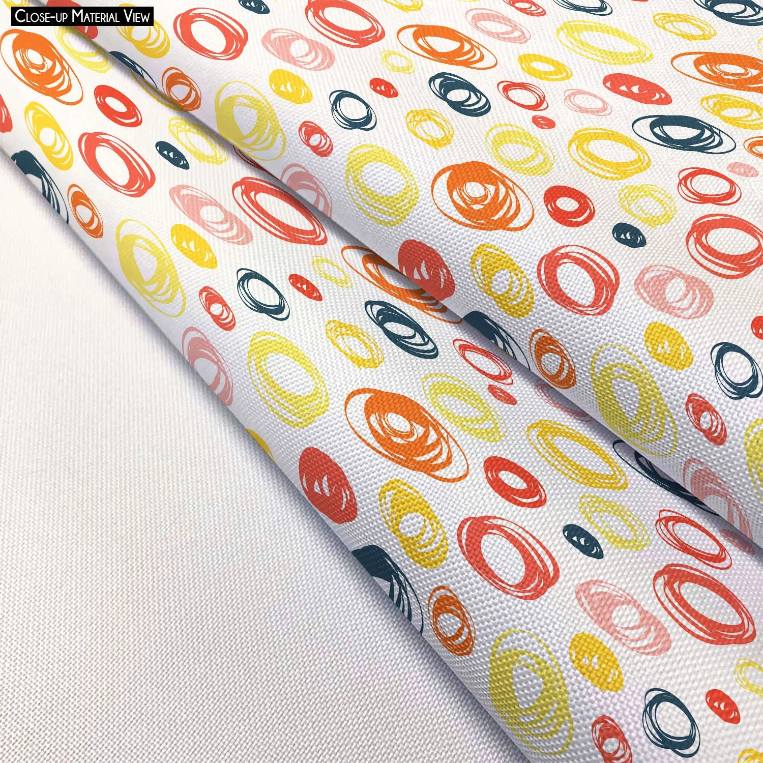 Abstract Doodle D2 Foldable Open Storage Bin | Organizer Box, Toy Basket, Shelf Box, Laundry Bag | Canvas Fabric