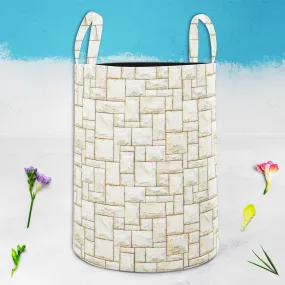 Abstract Surface D1 Foldable Open Storage Bin | Organizer Box, Toy Basket, Shelf Box, Laundry Bag | Canvas Fabric