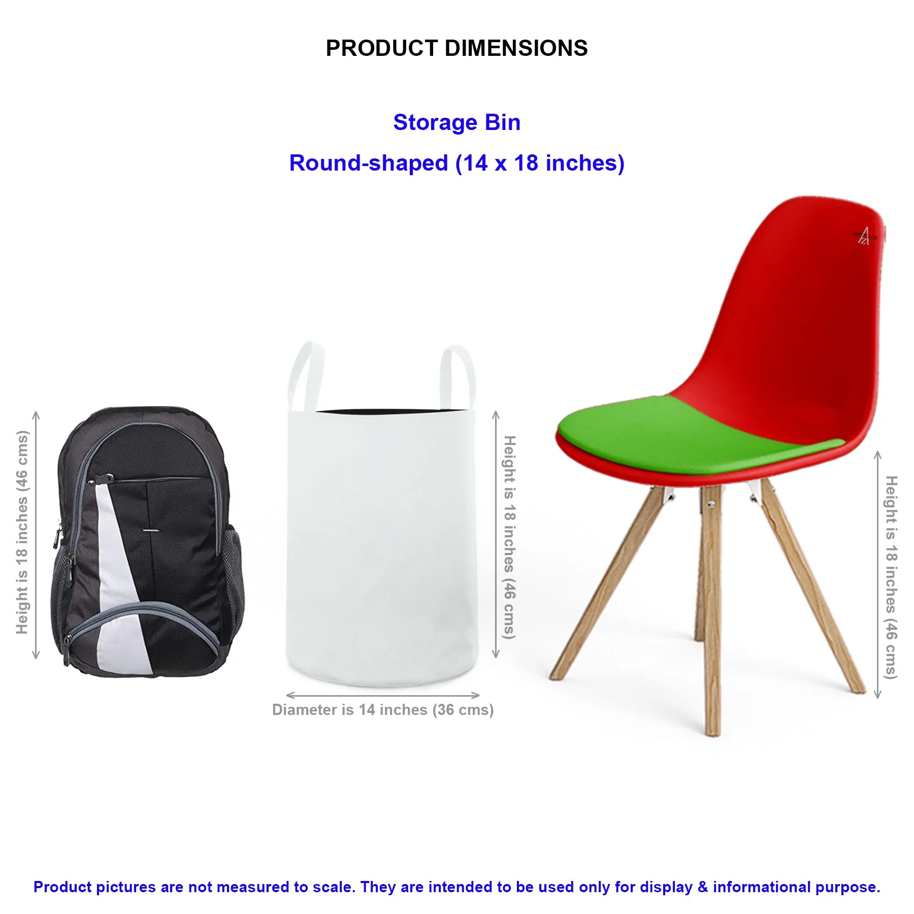 Abstract Triangles D1 Foldable Open Storage Bin | Organizer Box, Toy Basket, Shelf Box, Laundry Bag | Canvas Fabric