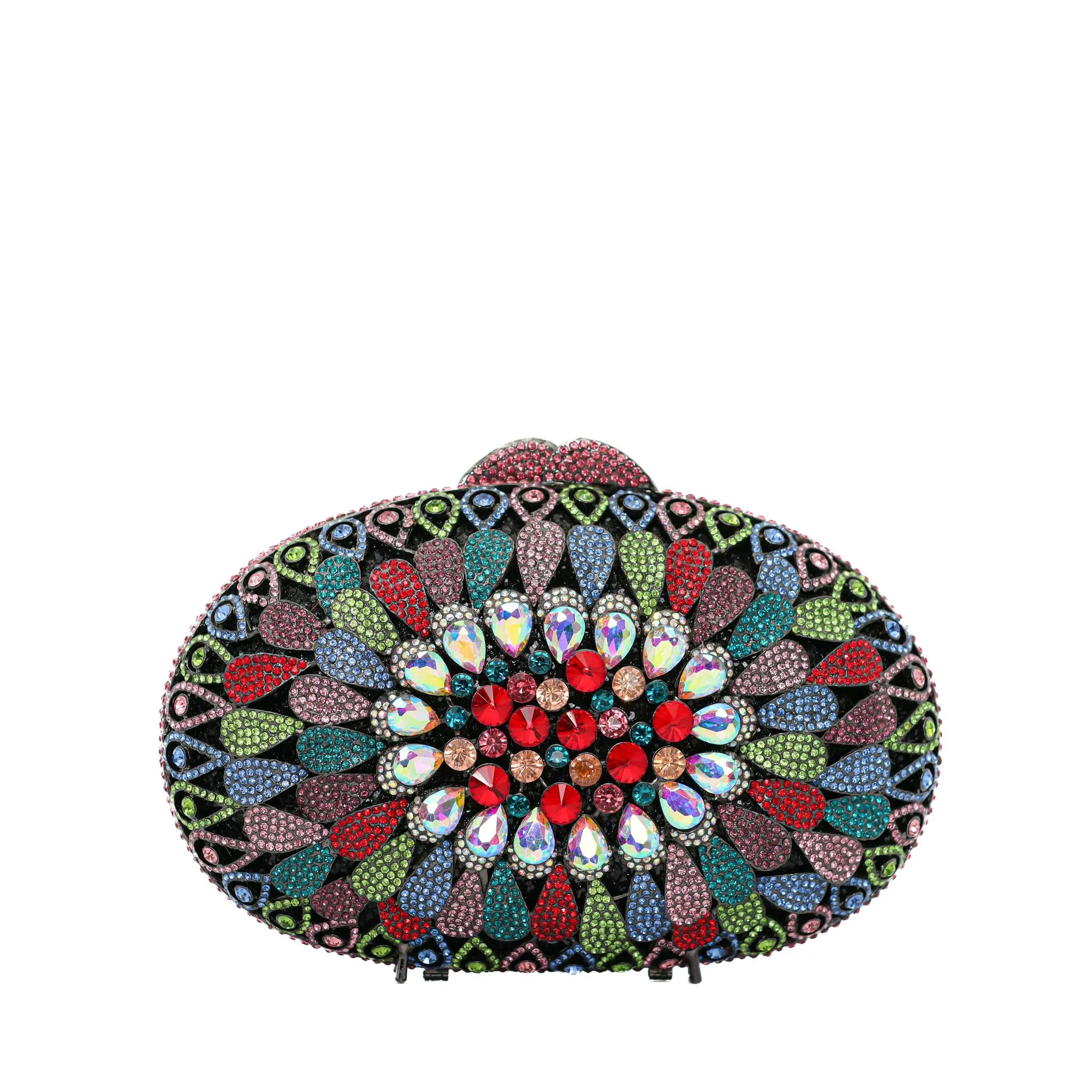 Black Multi Clutch Purse