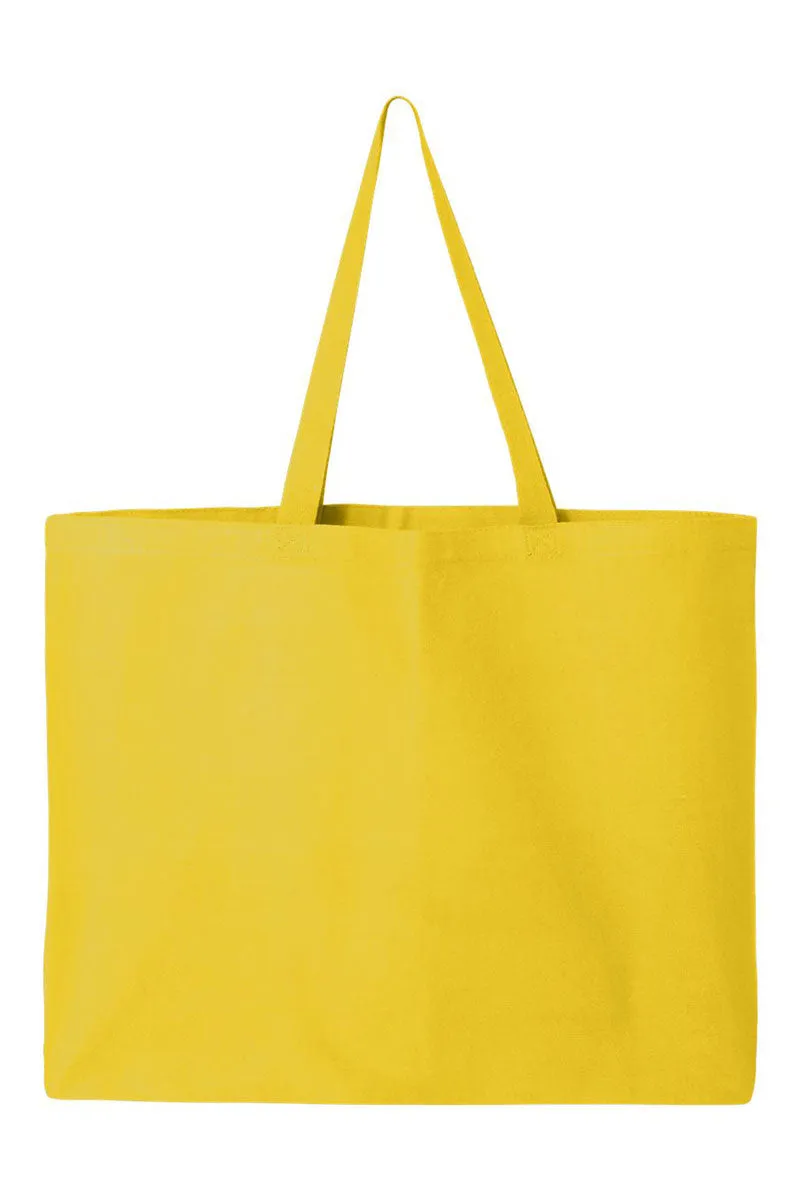 Brushed Mardi Gras Canvas Jumbo Tote