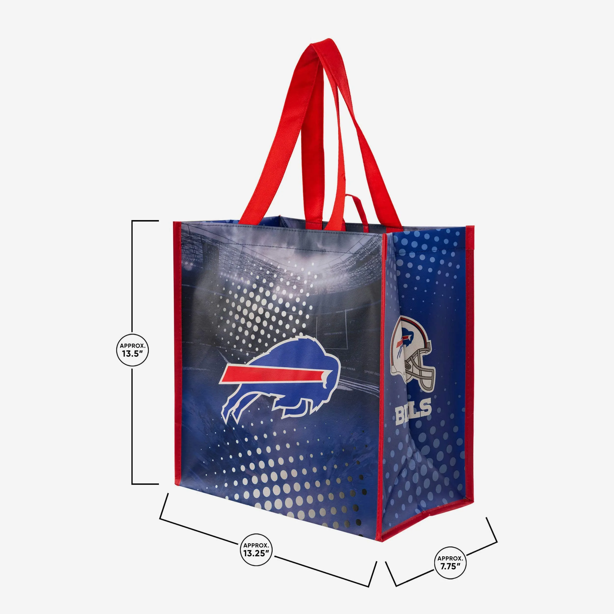 Buffalo Bills 4 Pack Reusable Shopping Bags