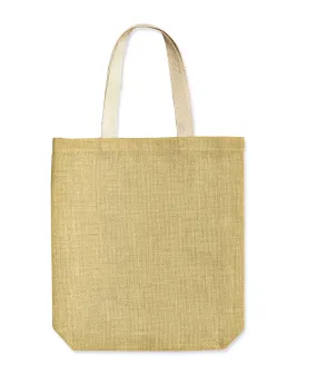 Burlap Jute Shopper Tote Bags, Everyday Totes Bulk