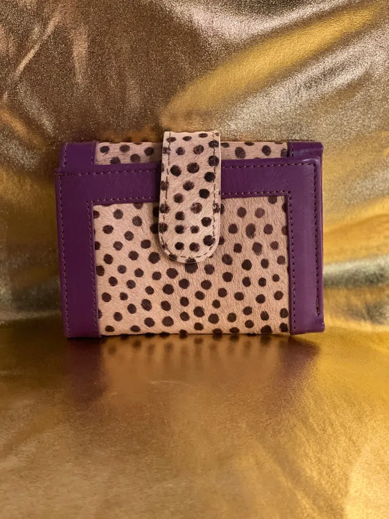 Easy Leather Print Wallet