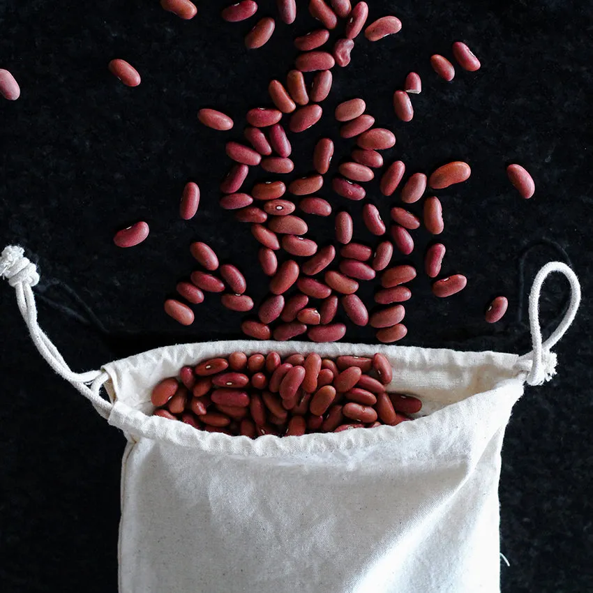 Ecobags Medium Natural Calico Drawstring Bag