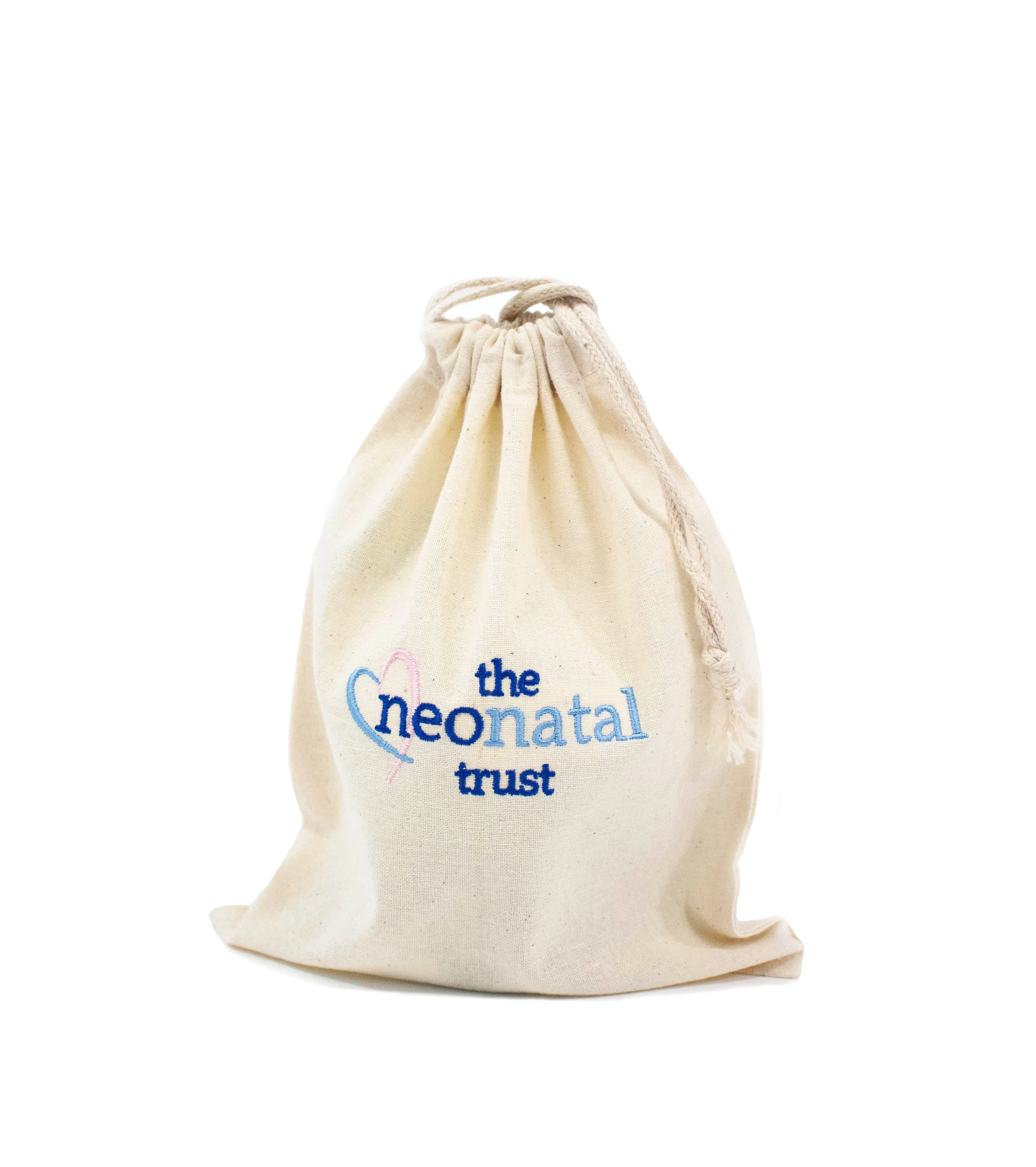 Ecobags Medium Natural Calico Drawstring Bag