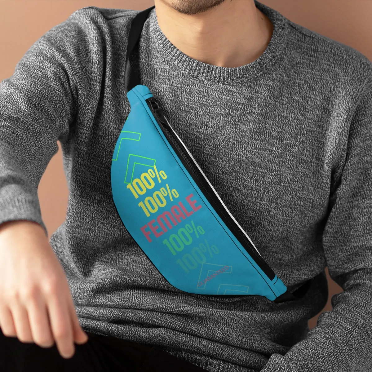 Fanny Pack ( 100% Female Turquoise )