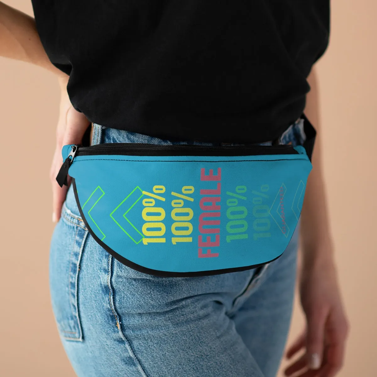 Fanny Pack ( 100% Female Turquoise )
