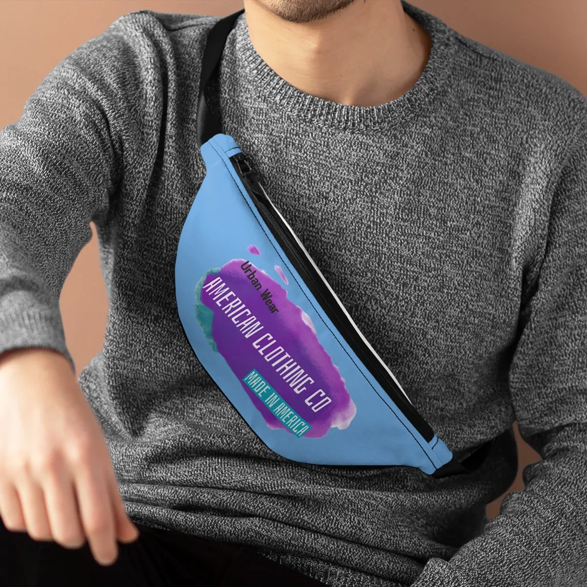 Fanny Pack ( American Clothing Company Blue )