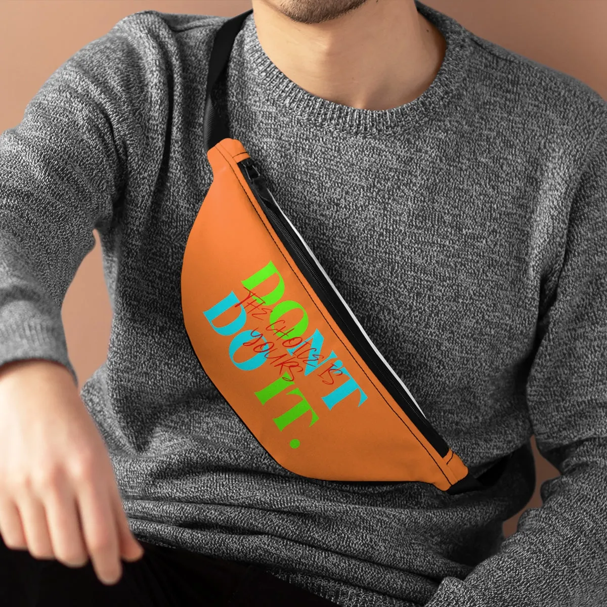Fanny Pack ( DO it Don't Do It Orange )