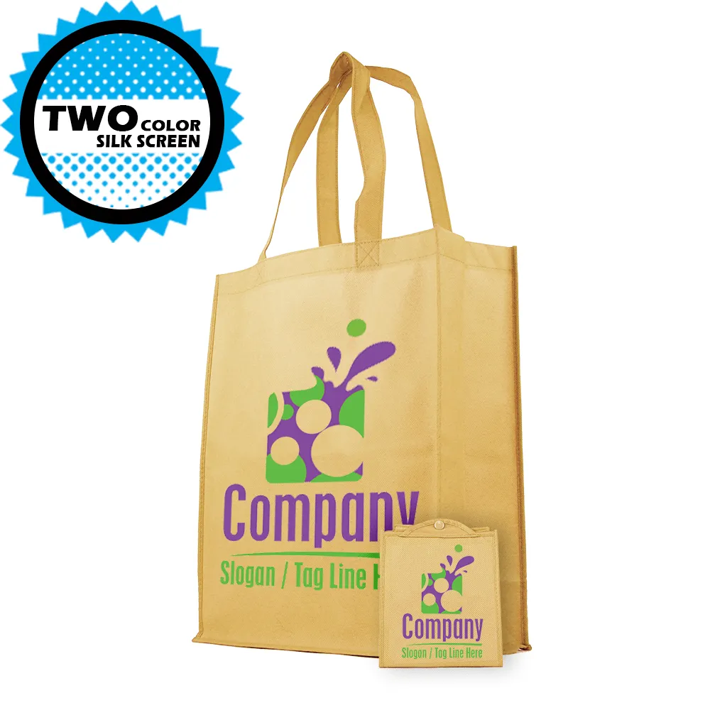 Foldable Grocery Tote *Fully Customizable* Bag Ban Approved