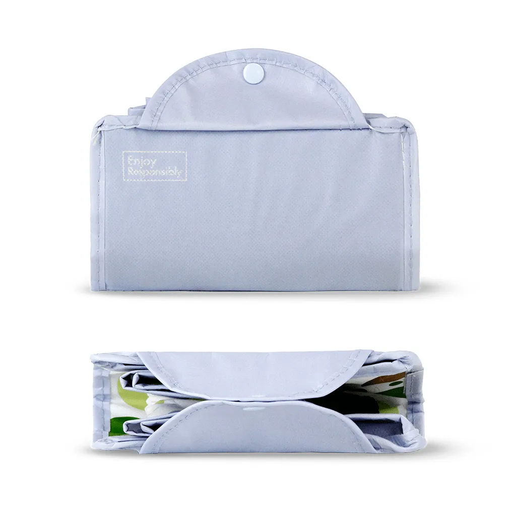 Foldable Non Woven Polypropylene CMYK Laminated Wine Tote *Fully Customizable*