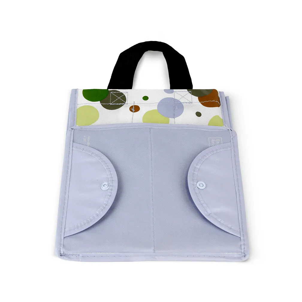 Foldable Non Woven Polypropylene CMYK Laminated Wine Tote *Fully Customizable*