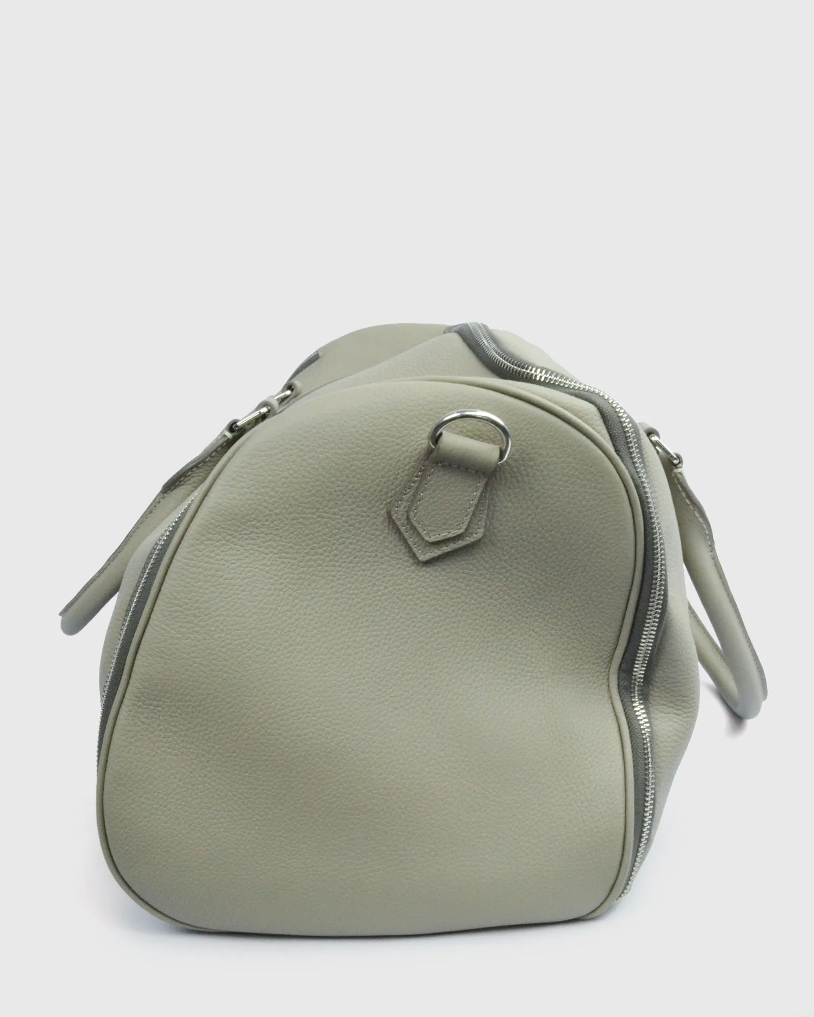 KARL LAGERFELD 8015930-410 SAND CALF LEATHER TRAVEL BAG
