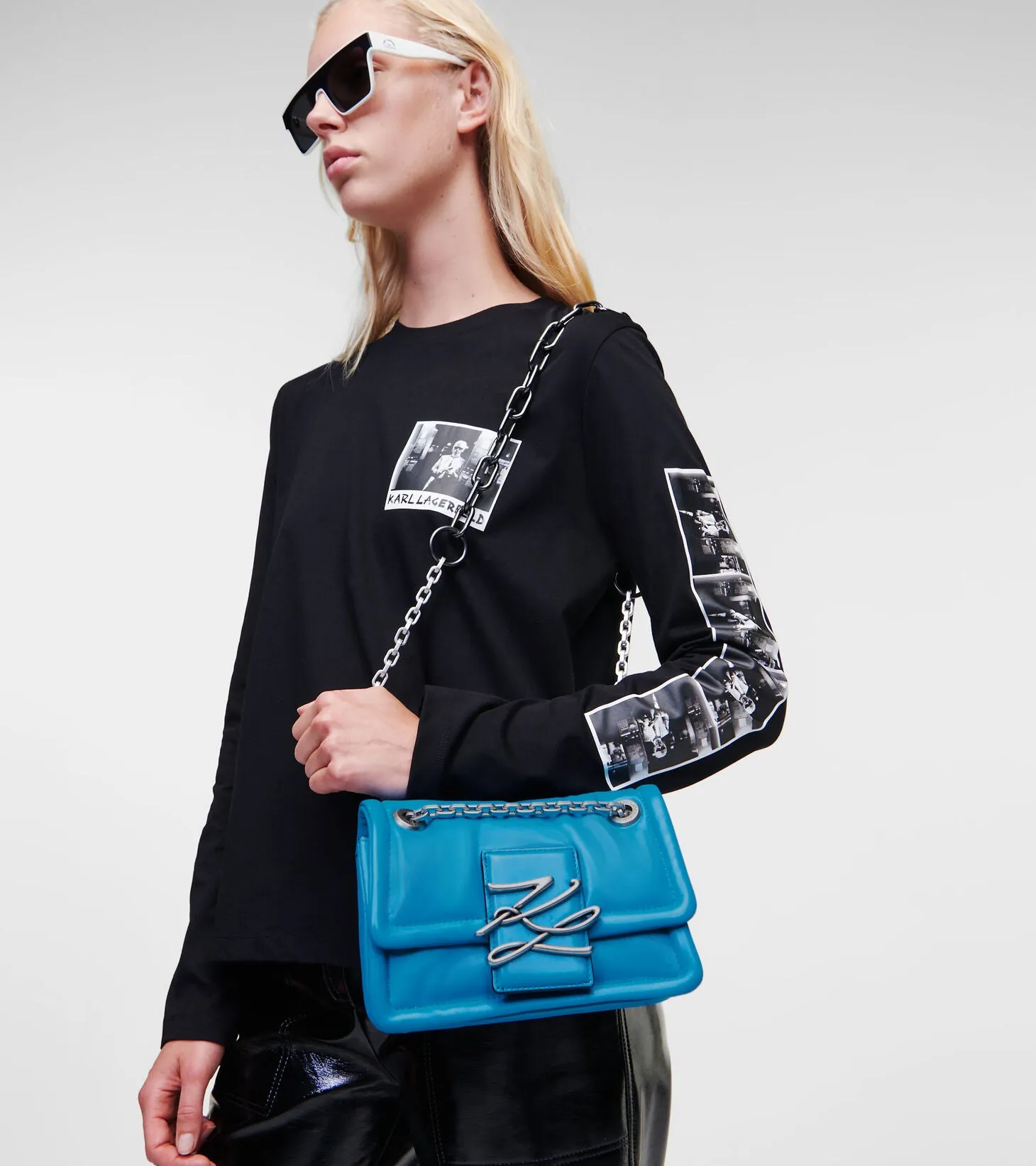 K/AUTOGRAPH SOFT CROSSBODY BAG