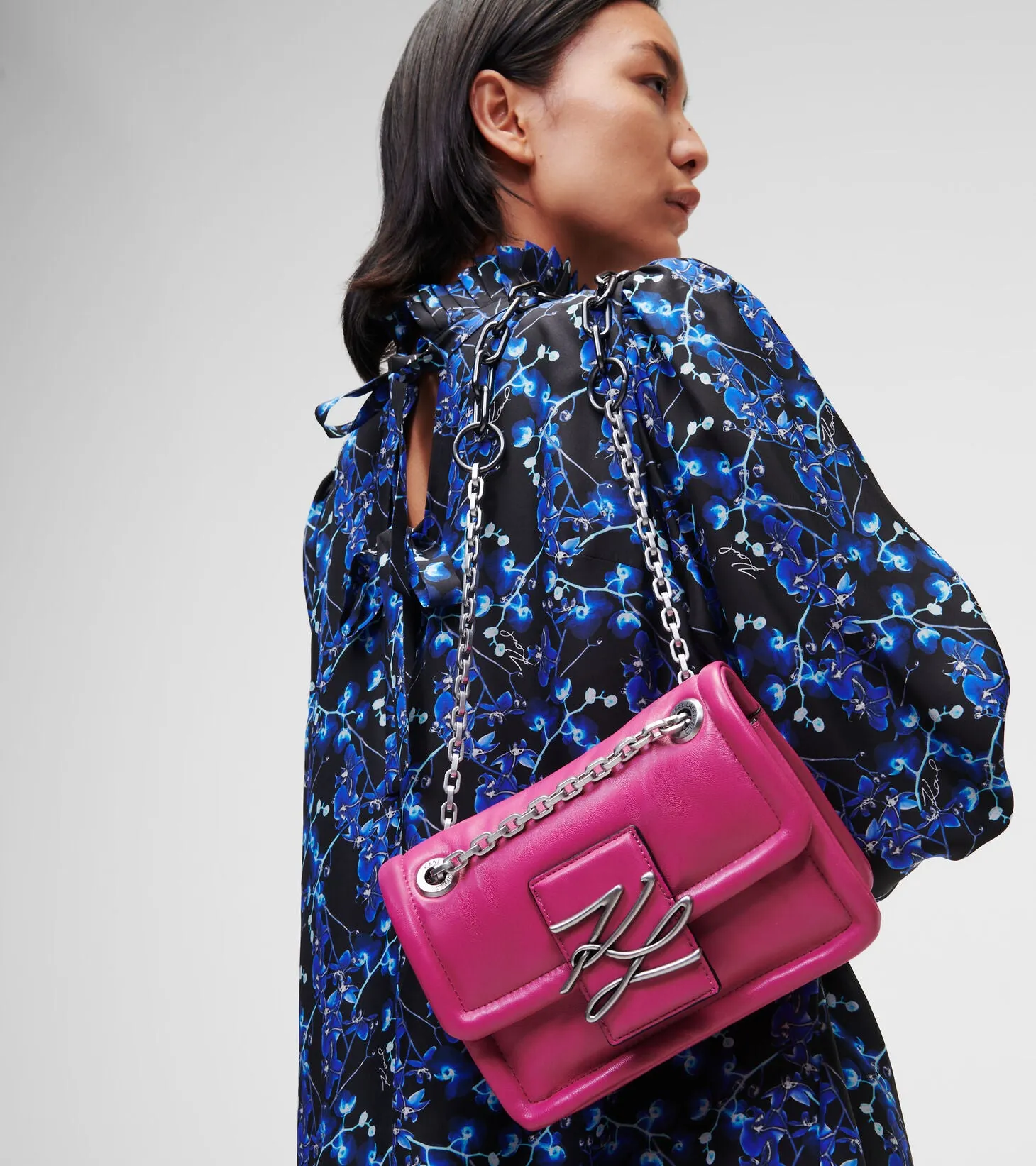 K/AUTOGRAPH SOFT CROSSBODY BAG