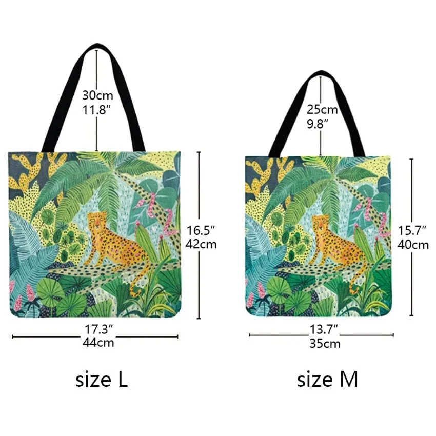 Lucky Cat Printed Tote