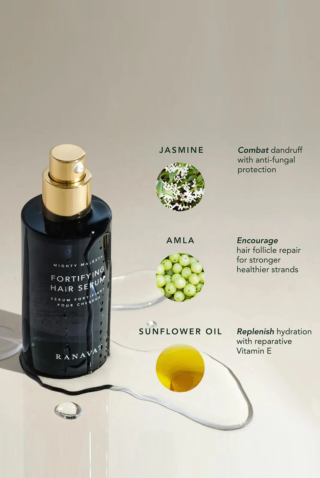 MIGHTY MAJESTY FORTIFYING HAIR SERUM
