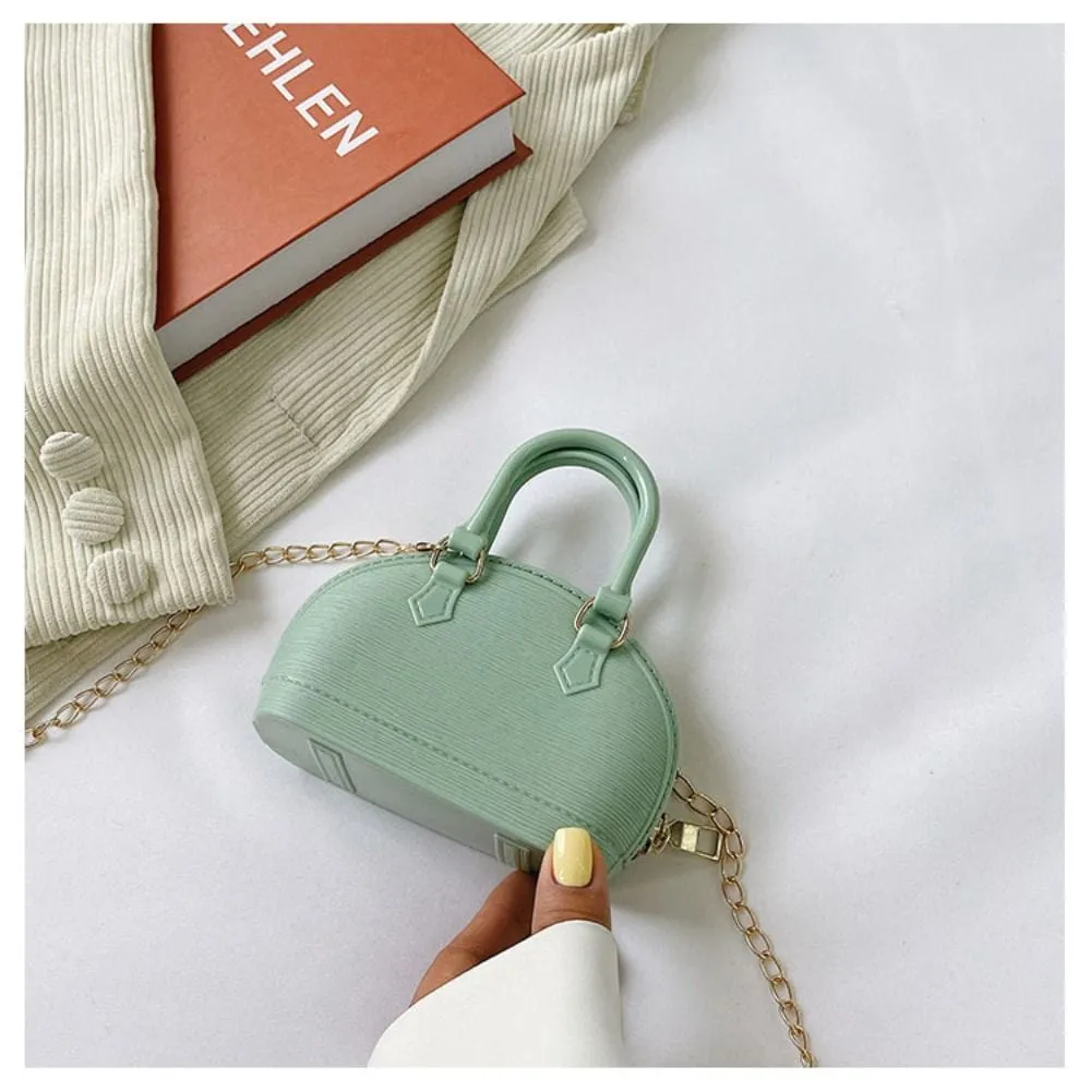 Mini Size Fiber Bucket Bag