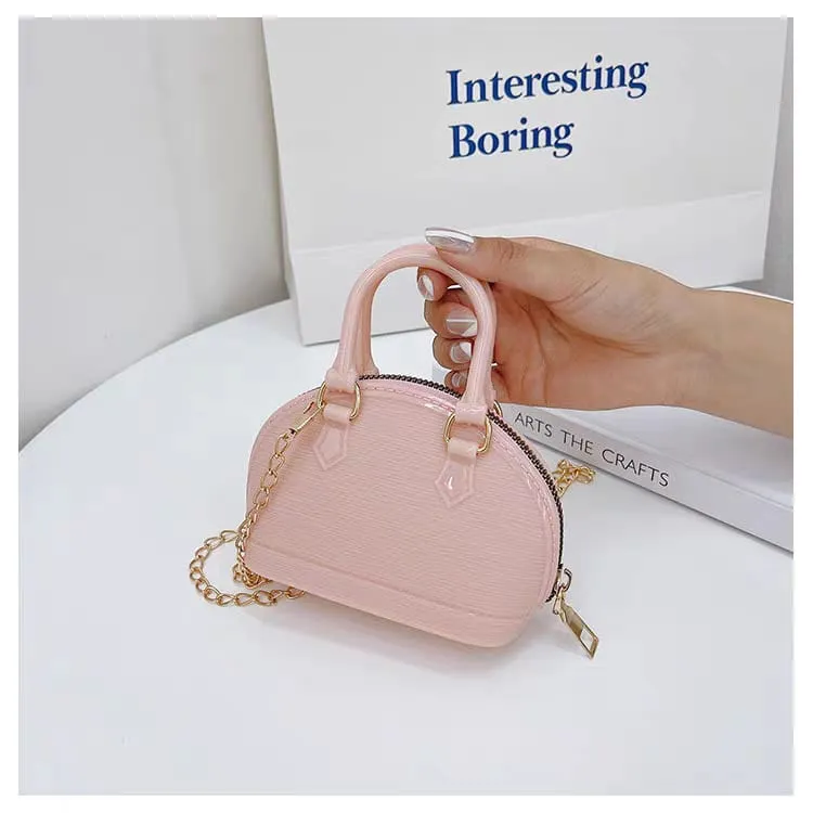 Mini Size Fiber Bucket Bag