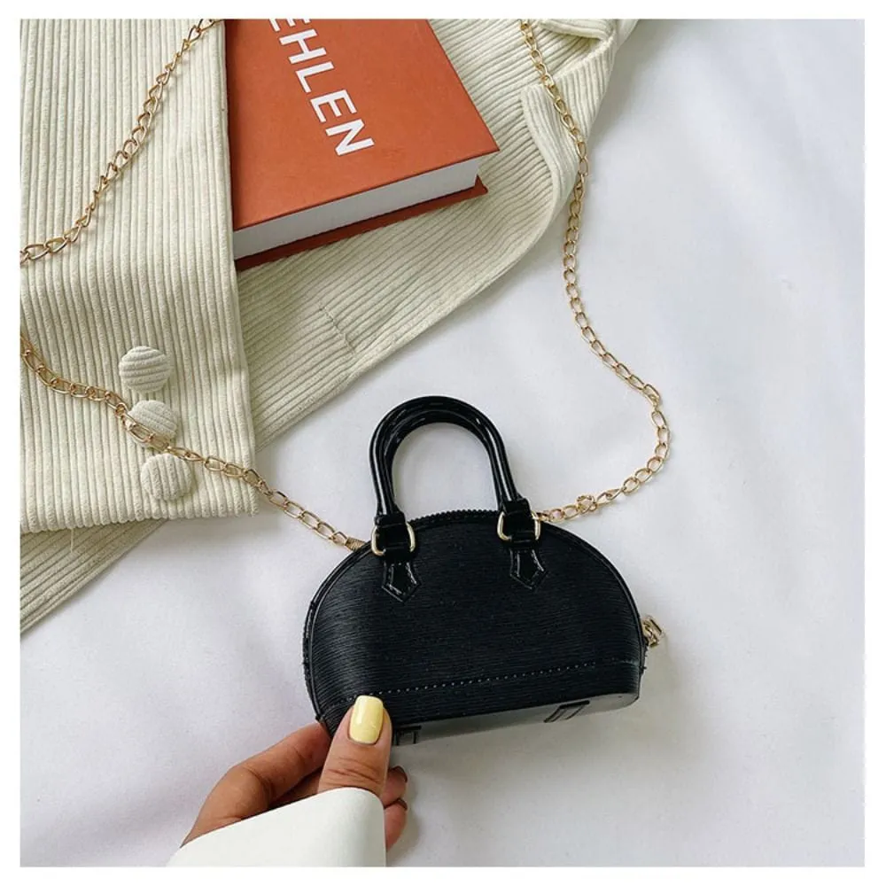 Mini Size Fiber Bucket Bag