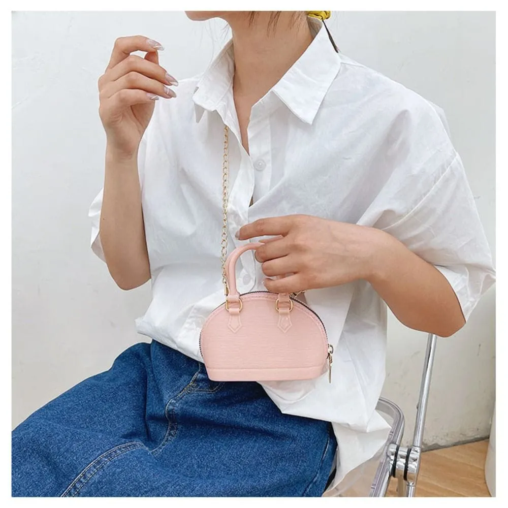 Mini Size Fiber Bucket Bag