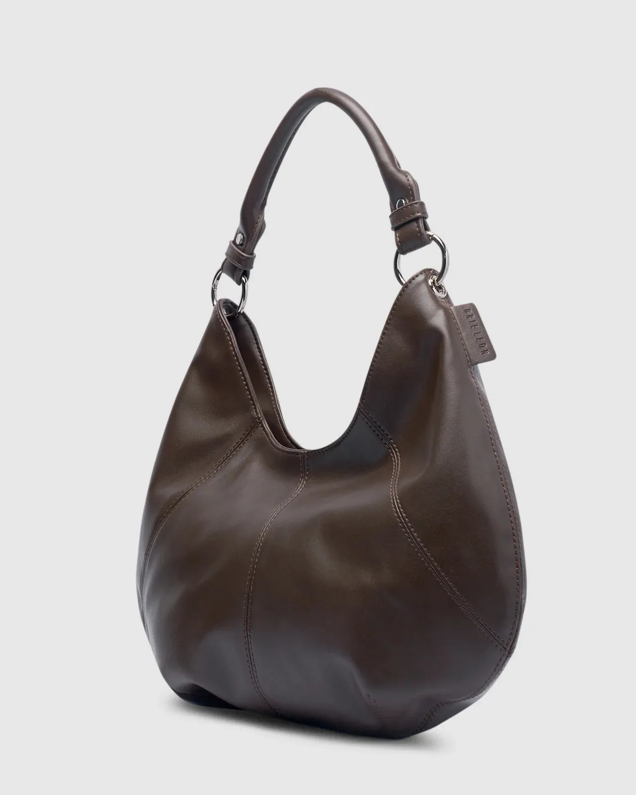 MISCHA SHOULDER BAG | DARK CHOCOLATE