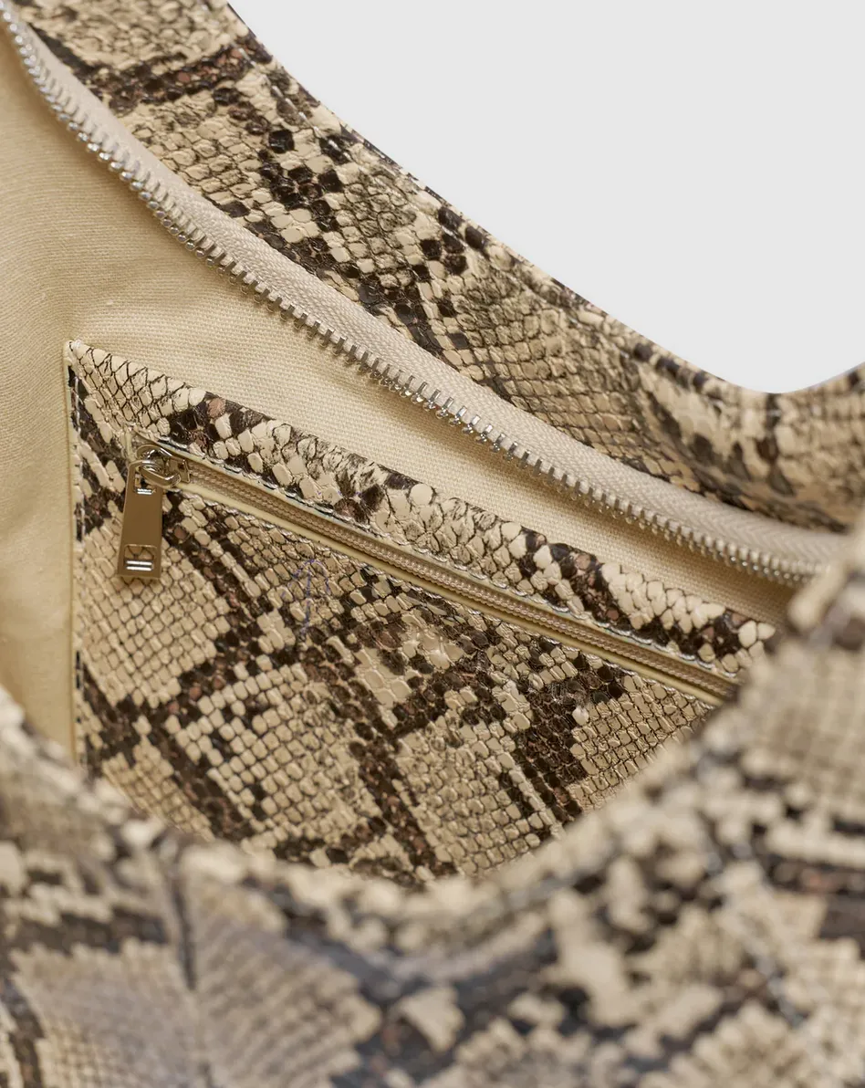 MISCHA SHOULDER BAG | PYTHON