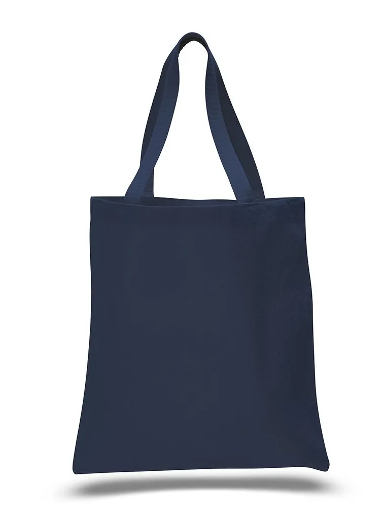 Navy Color Heavy Duty Canvas Tote Bags, Everyday Totes
