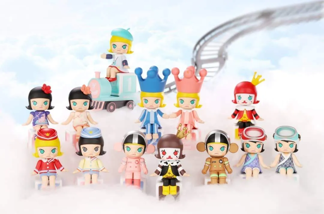 POP MART Molly Happy Train Series