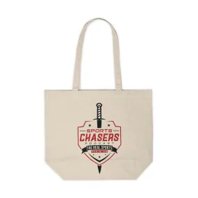 Sports Chasers Podcast "New" The Real Sports Fan's HQ Canvas Shopping Tote