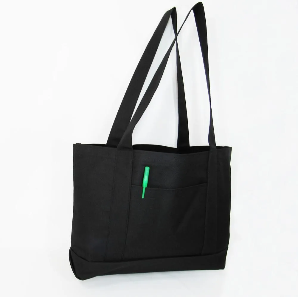 Sturdy Shopping Tote Bags Solid With PVC Backing