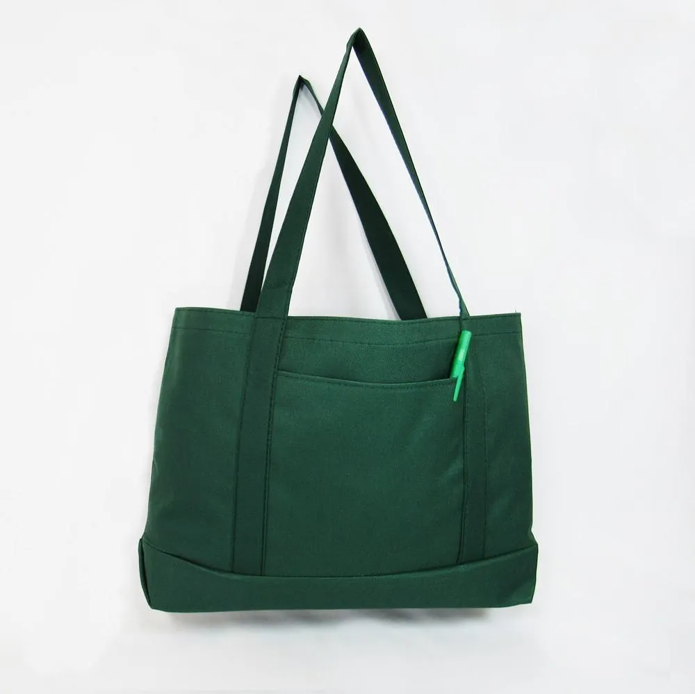 Sturdy Shopping Tote Bags Solid With PVC Backing