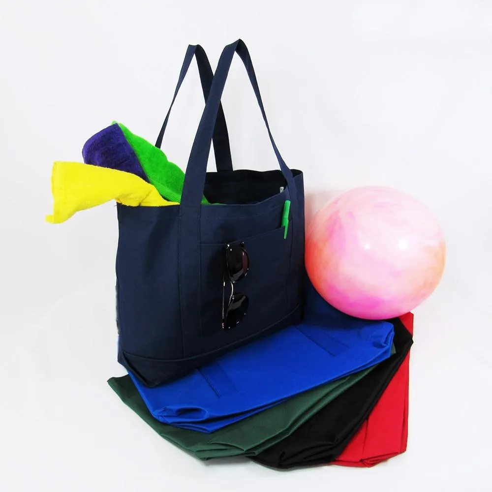 Sturdy Shopping Tote Bags Solid With PVC Backing