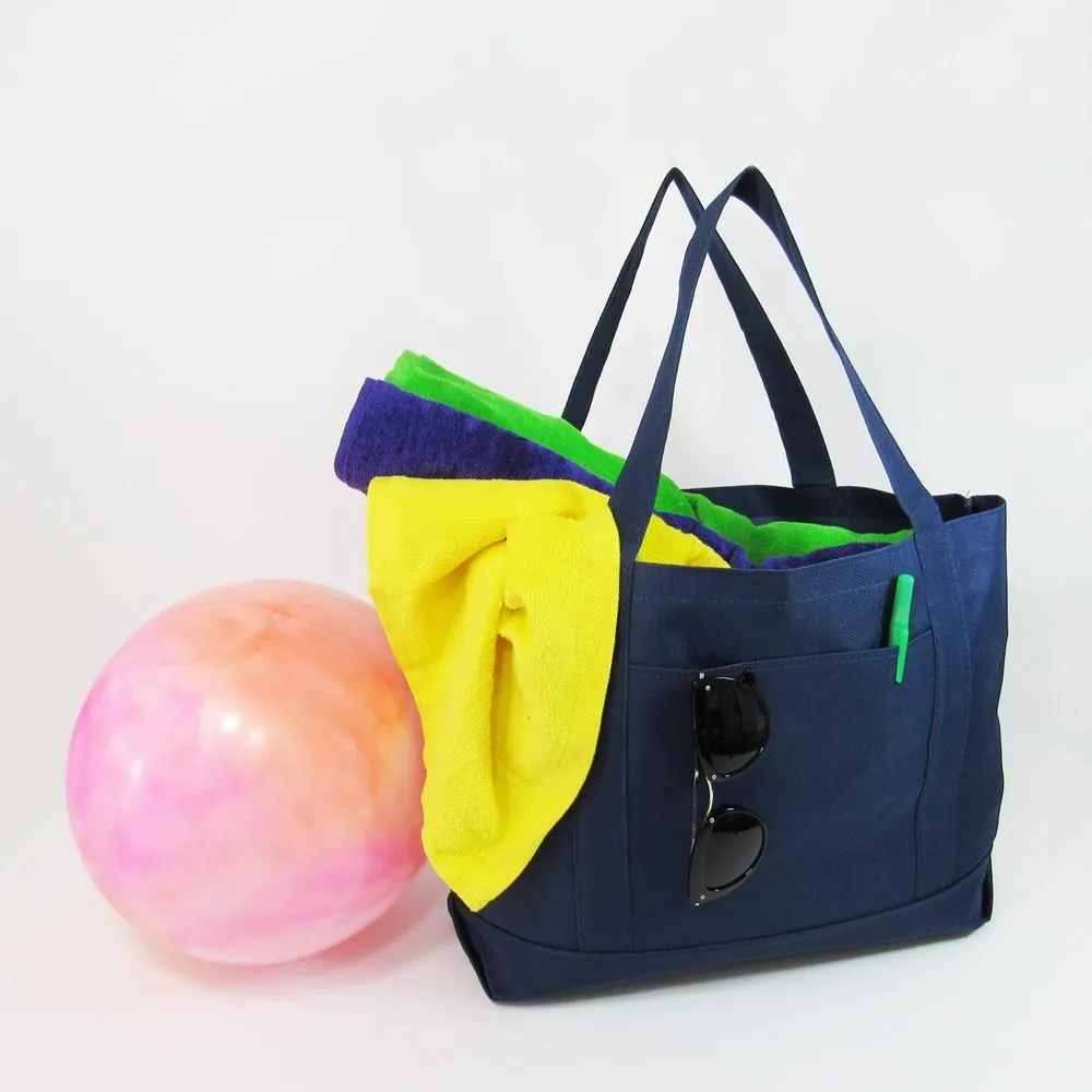 Sturdy Shopping Tote Bags Solid With PVC Backing