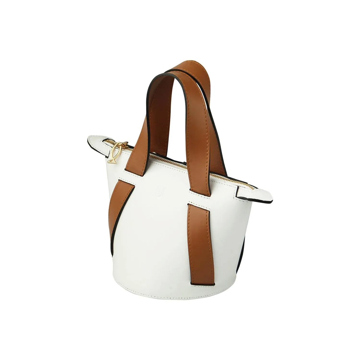 White   Black | Bucket Bag