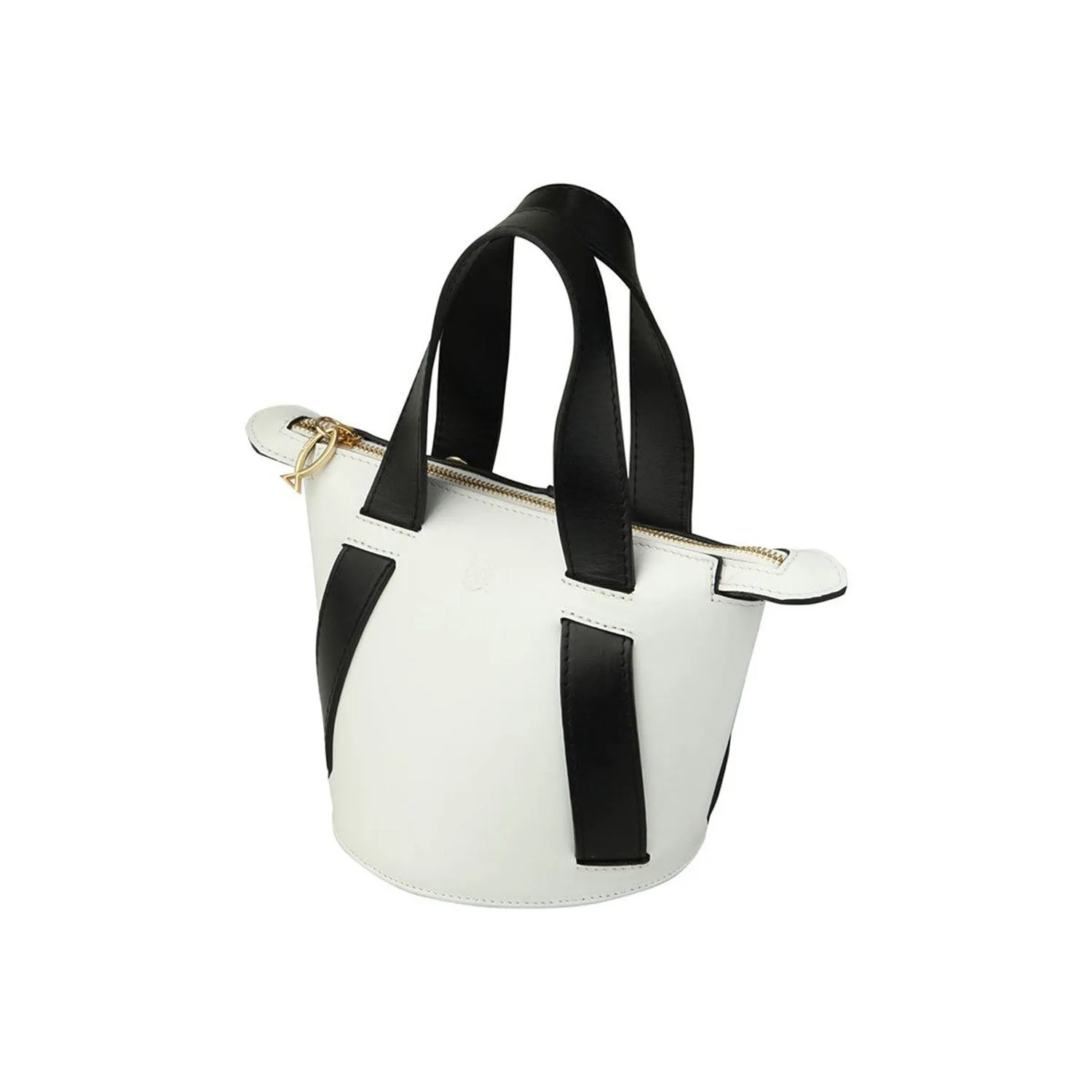 White   Black | Bucket Bag