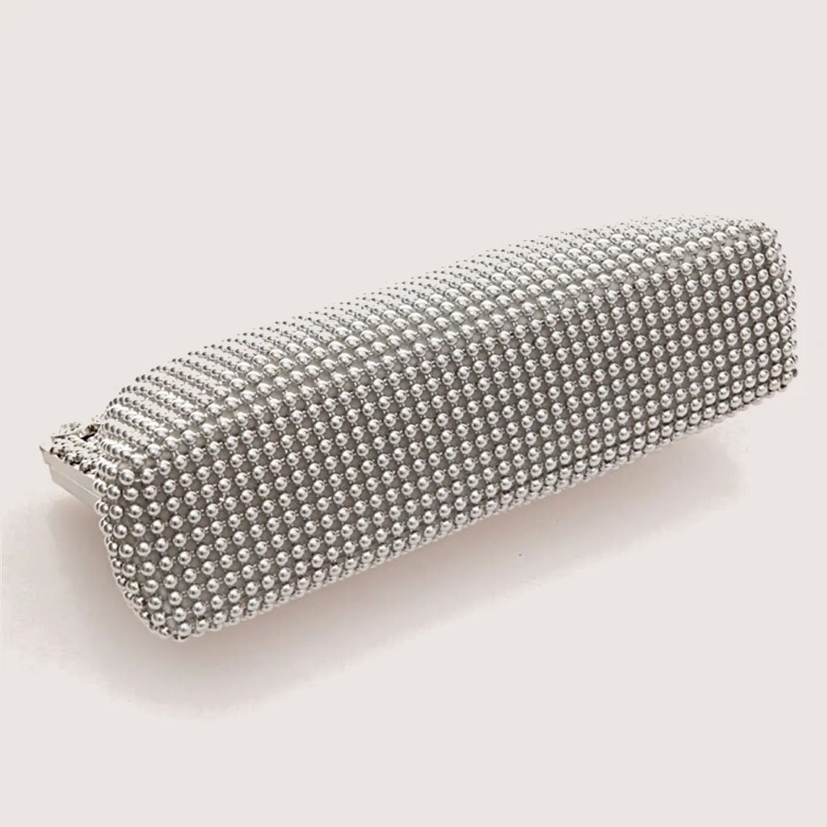 Women's Evening Bag Clutch Austrian Diamond Aluminium Shinestone