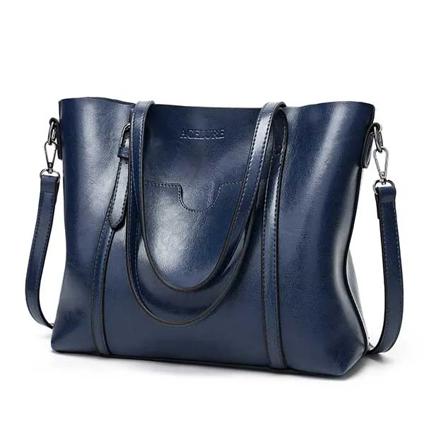Women's Leather Handbags Luxury Lady Hand Bags