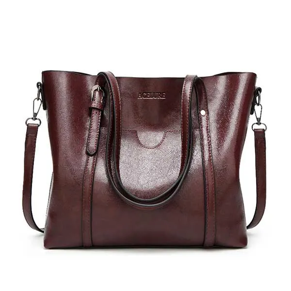 Women's Leather Handbags Luxury Lady Hand Bags