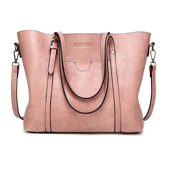 Women's Leather Handbags Luxury Lady Hand Bags